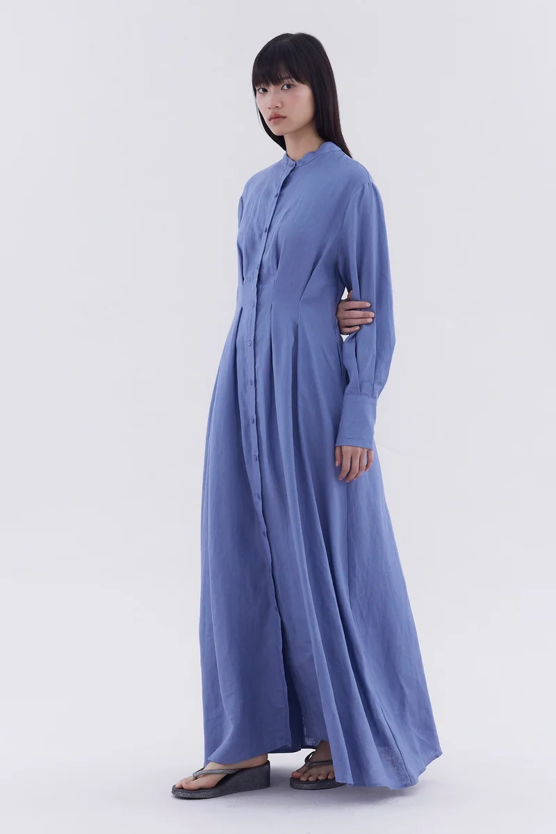 ذا اديتورز ماركت Nolaine Tuck Seam Dress