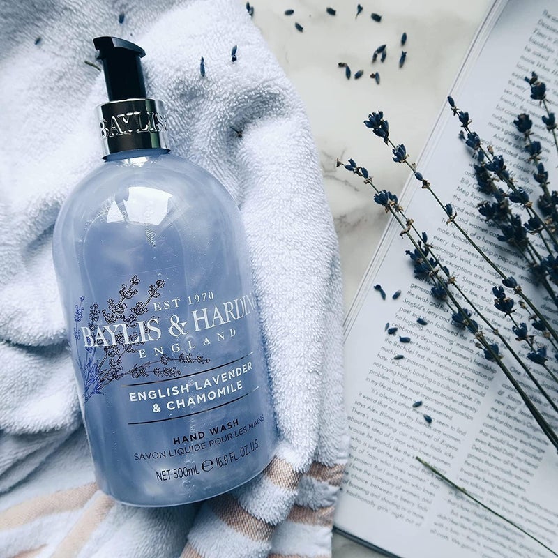Baylis & Harding غسول يد فاخر من بايليس هاردينغ بخلاصة اللافندر الإنجليزية والبابونج مع مرطبات مضافة 500 مل خالي من البارابين - Image 4