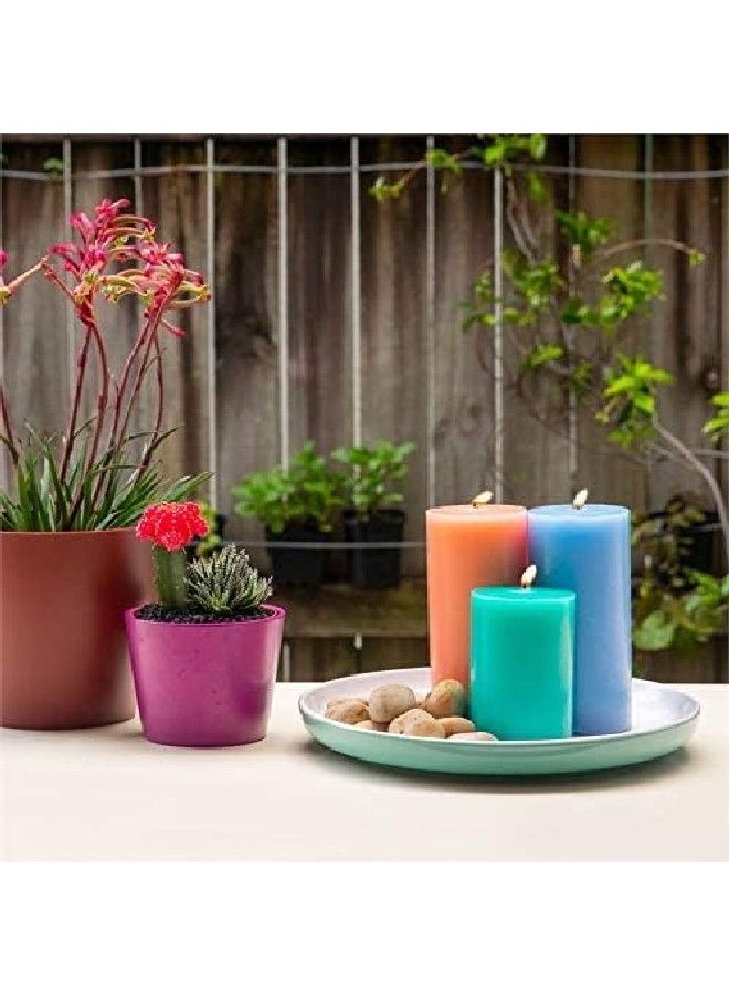 Citronella Wax Works Citronella Pillar Candle 15cm Astd - Image 2
