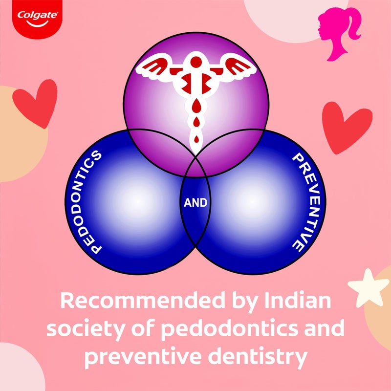 Colgate معجون أسنان كولجيت للأطفال باربي - 80 جرام - Image 4