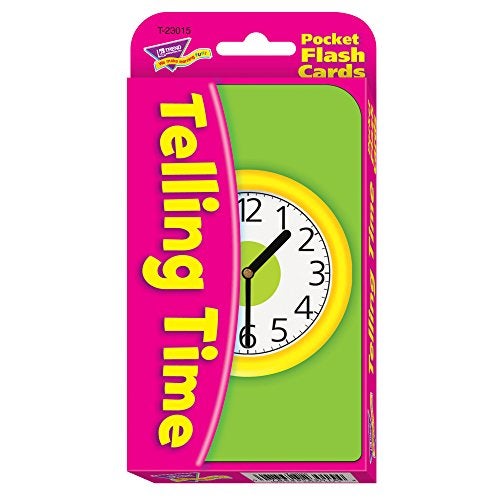 Trend Enterprises Telling Time Pocket Flash Cards - Image 5
