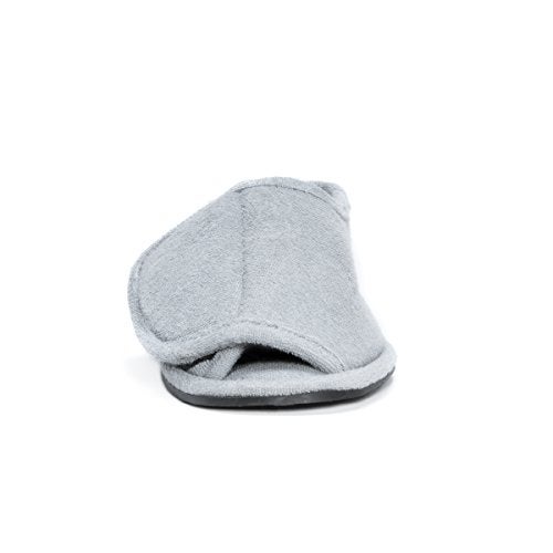 MUK LUKS® Men's Velcro Open Toe Slippers - Image 2