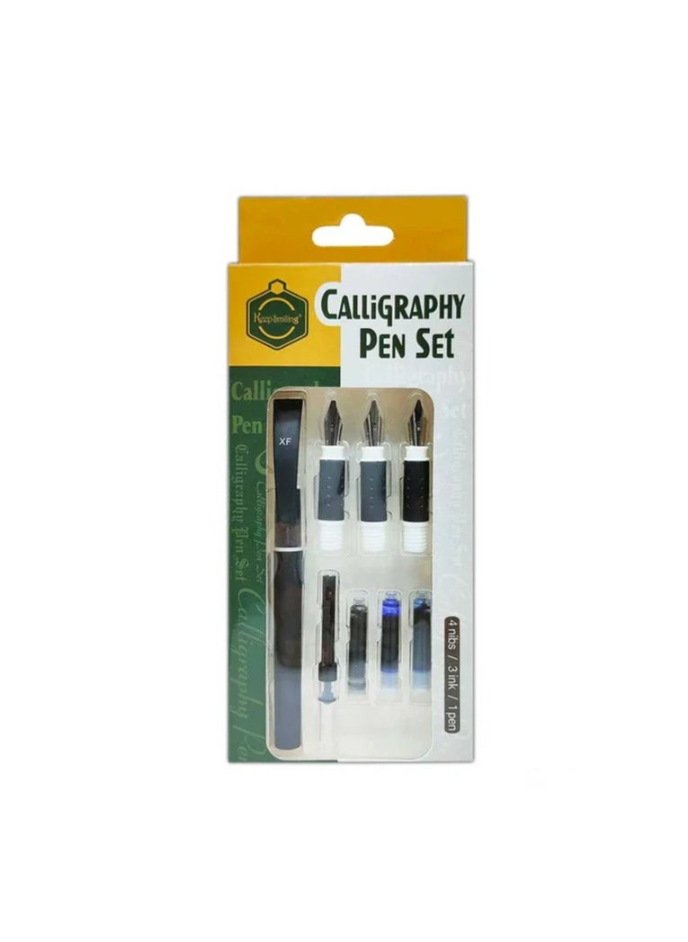 Keep Smiling Calligraphy Pen Set 8PC  - Image 2