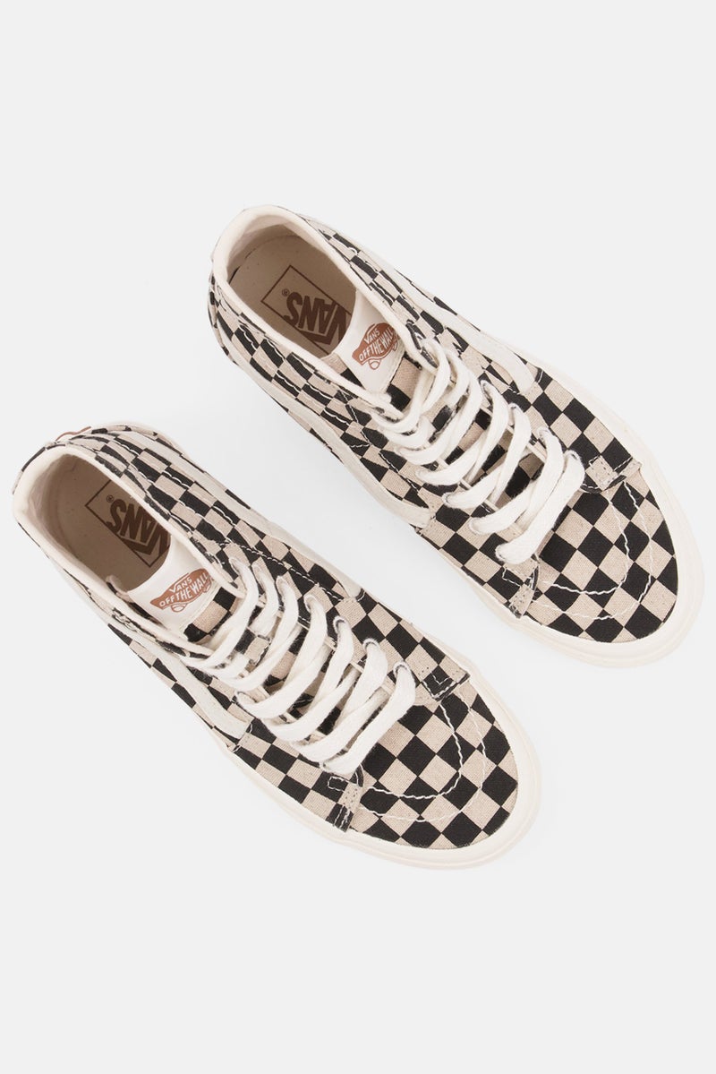 VANS أحذية رياضية عالية القطع للنساء من Sk8-Hi بتصميم مائل، متعددة الألوان - Image 4