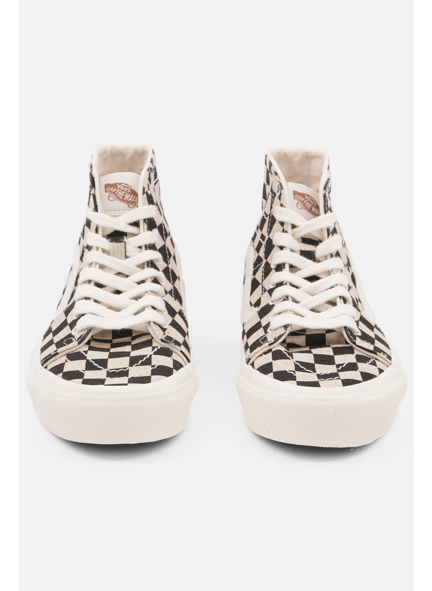 VANS - Women Sk8-Hi Tapered High Cut Sports Shoes, Beige - Image 1
