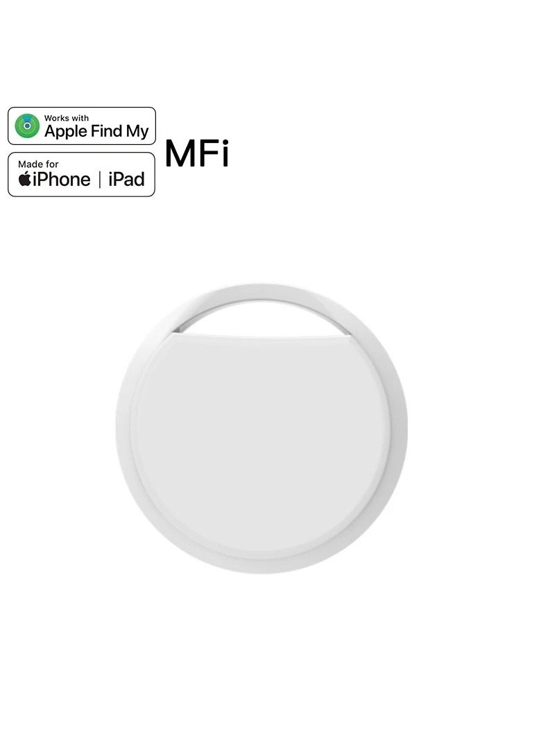 UanTii - Smart Finder Bluetooth Tacker Smart AirTag Anti Lose Reminder key Finder Works with IOS Find My App (White-1pcs) - Image 1