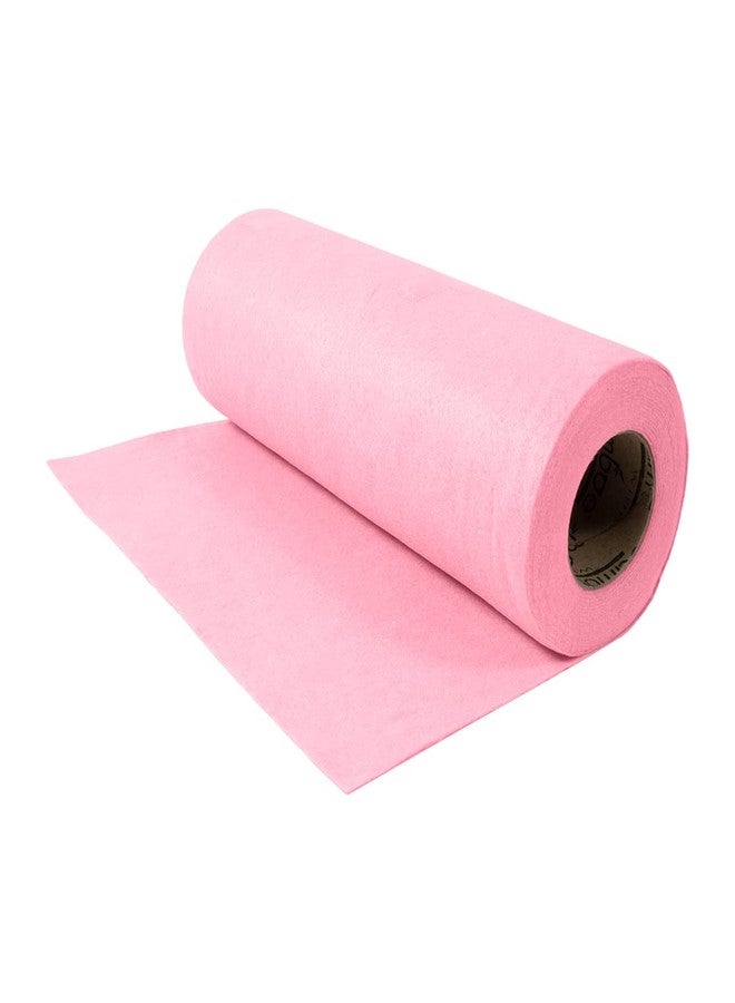 Hilsan Anti Bacterial Chamois Cleansing Reusable Cloth Towel Wipes Roll - Sheet 17, Pink - Image 1