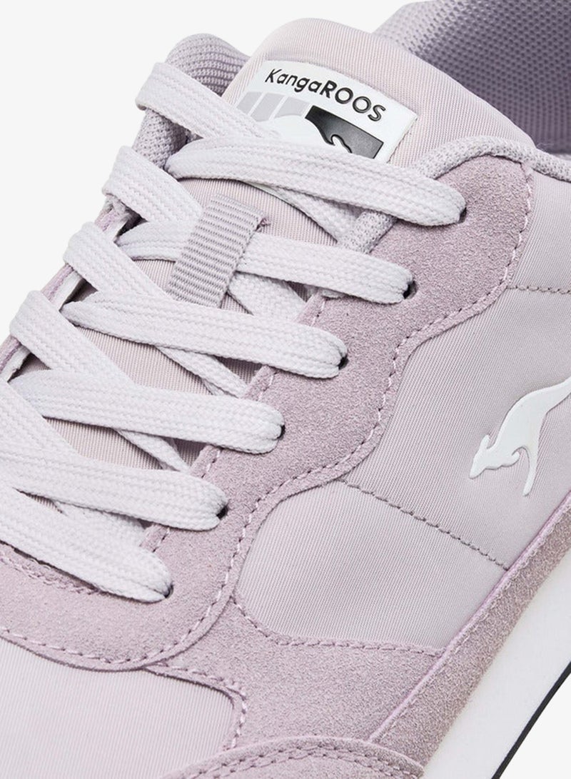 kangaROOS Women's Panelled Lace-Up Sneakers - Image 4