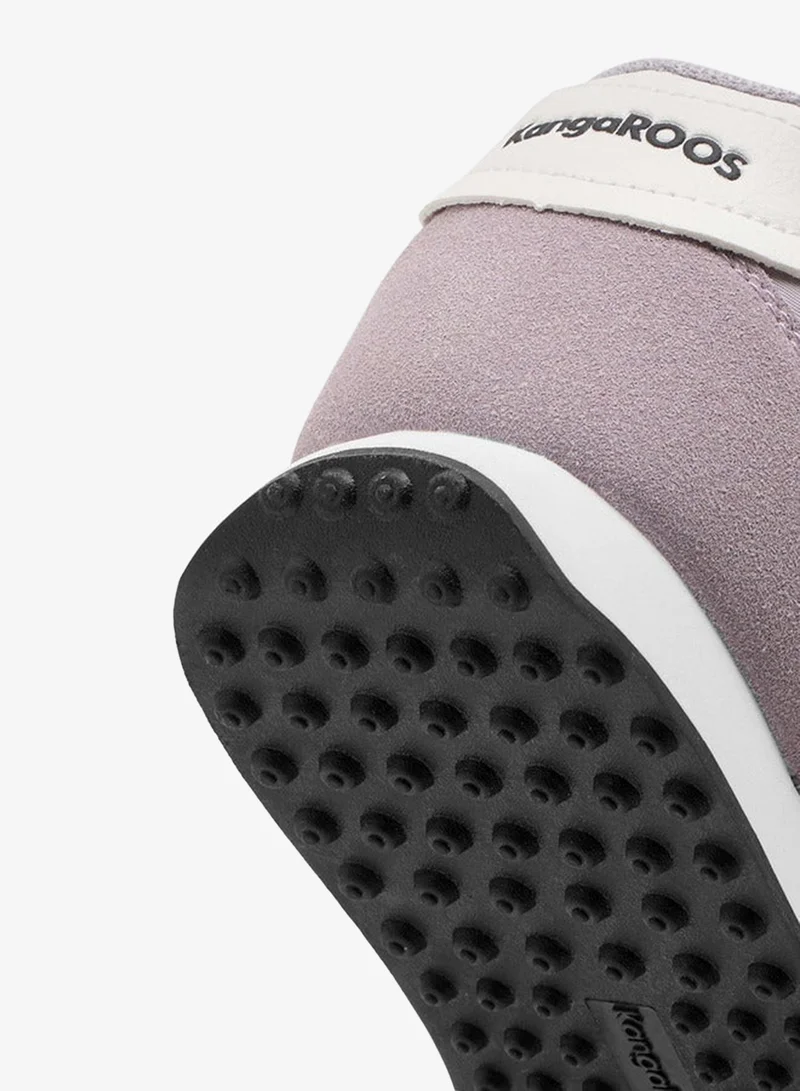 kangaROOS PURPLE Women's Panelled Lace-Up Sneakers for Women | Best Price UAE