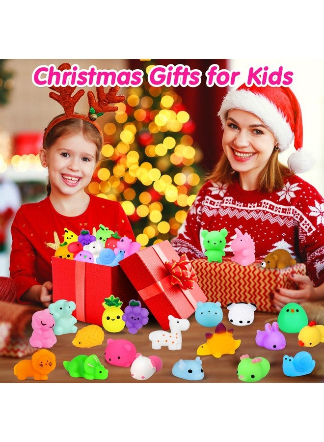 OCATO Squishies 40Pcs Mochi Squishy Toys Mini Kawaii Squishy Party Favors For Kids Treasure Box Toys For Classroom Prizes Fidget Toys Goodie Bag Christmas Stocking Stuffers Easter Egg Fillers Gift For Kids - Image 2