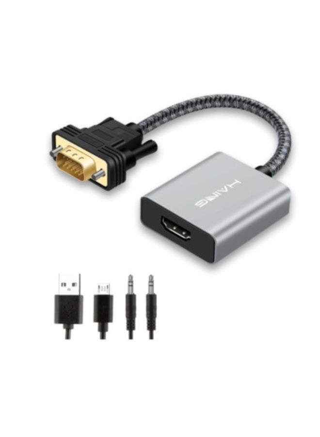 Haing VGA To HDTV Adapter With Audio And Power - Image 2