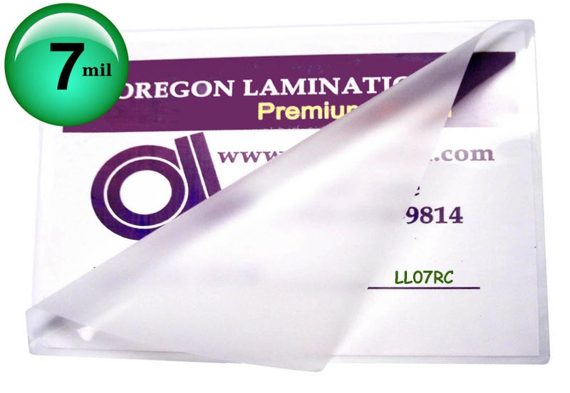 Oregon Lamination Heat Activated Laminating Pouches 7 Mil 9” x 14-1/2” [Pk of 100] 229mm x 368mm x 175 microns Thick for 8.5 x 14 Legal Size Sheets, Clear - Image 2