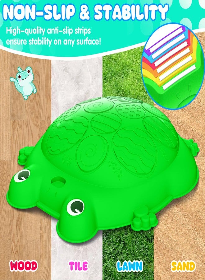 KIZJORYA Stepping Stones for Kids, 12 Pcs Frog Non-Slip Balance Steps Stones Sensory Toys for Toddler Ages 3-5, Obstacle Course Coordination Game, Indoor Outdoor Yard Games for Boys Girls - Image 5