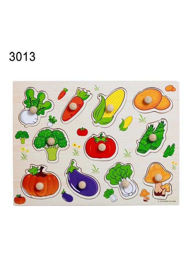 NIBEMINENT Vegetables Themed Board Puzzle Set