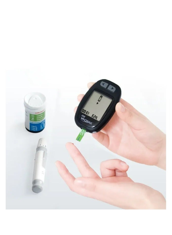 LogChek Blood Glucose Monitoring System ,10 Strips +10 Lancets - Image 4