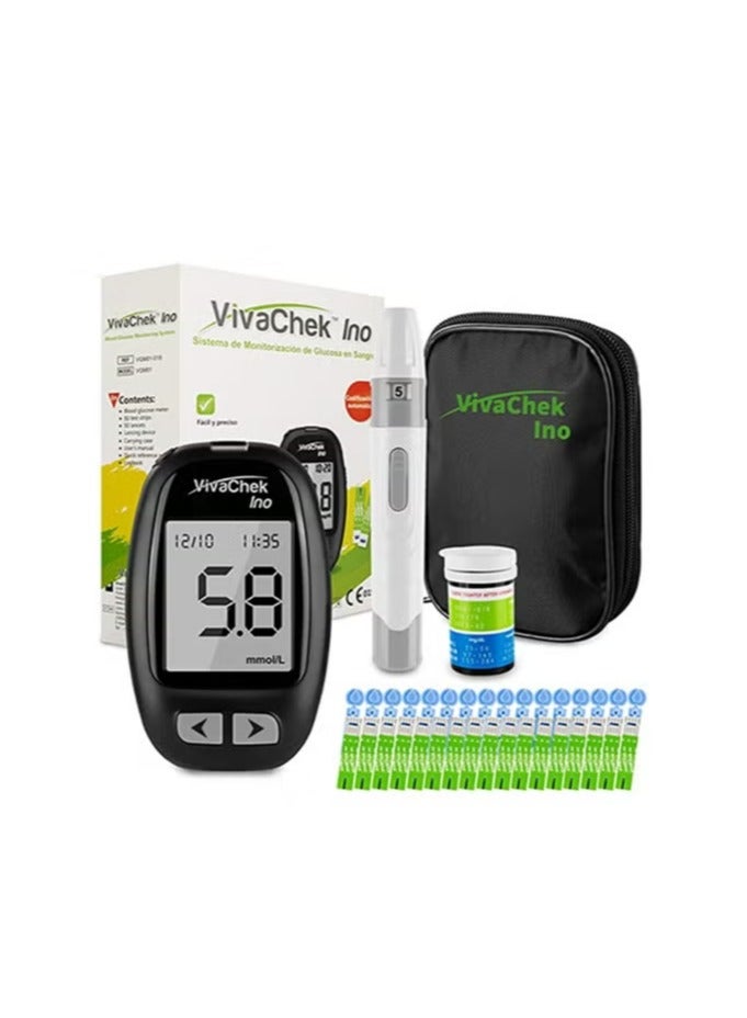 LogChek Blood Glucose Monitoring System ,10 Strips +10 Lancets - Image 5