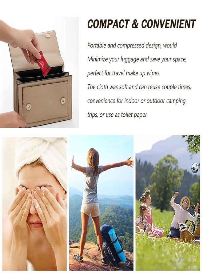 DIKSUL Magic Tablet Towel, big Disposable Pure Cotton Compressed Portable Travel Friendly Facial Towel Water Wet Wipe Washcloth Napkin Moistened Tissues -(PACK OF 20) - Image 5