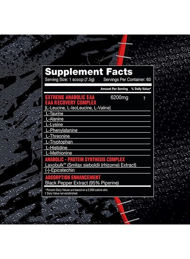 KILLER LABZ Brute EAA | 6g Amino Acids | Laxobulk & Epicatechin | 60 Servings (Rest in Peach) - Image 3