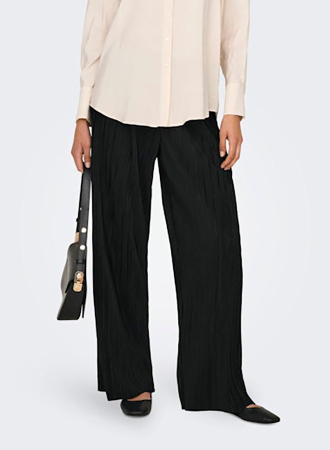 ONLY ONLY Womens Ravenna Plisse Pant Juniors  - Image 3