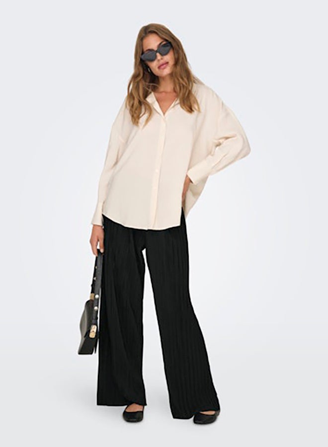 ONLY ONLY Womens Ravenna Plisse Pant Juniors  - Image 1