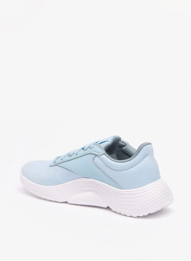 ريبوك Womens Logo Detail Sports Shoes with Lace-Up Closure - LITE 4