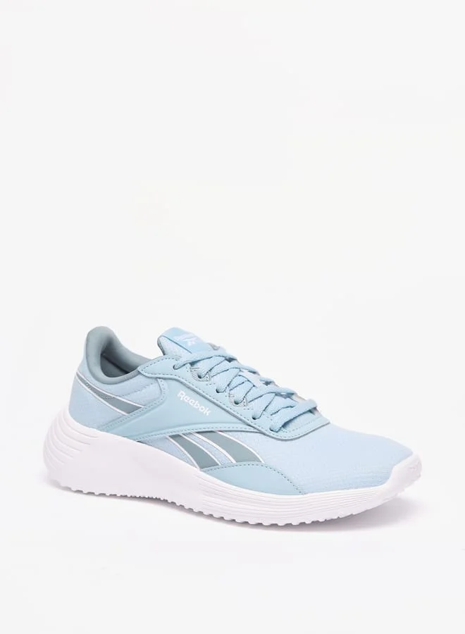 ريبوك Womens Logo Detail Sports Shoes with Lace-Up Closure - LITE 4