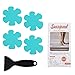 Secopad Secopad Bathtub Stickers Non-Slip, Safety Shower Treads Adhesive Appliques with Premium Scrape (Blue) - Image 2
