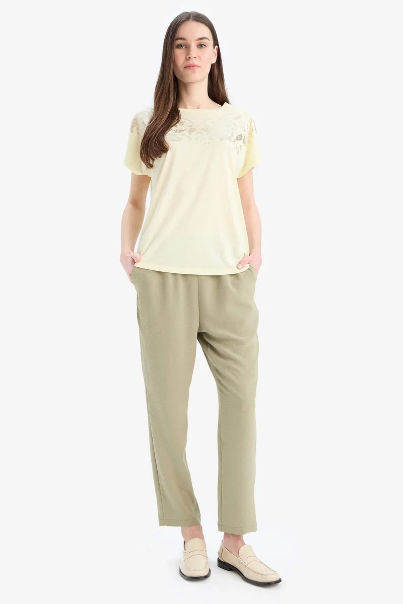 ديفاكتو Straight Fit aerobics Trousers