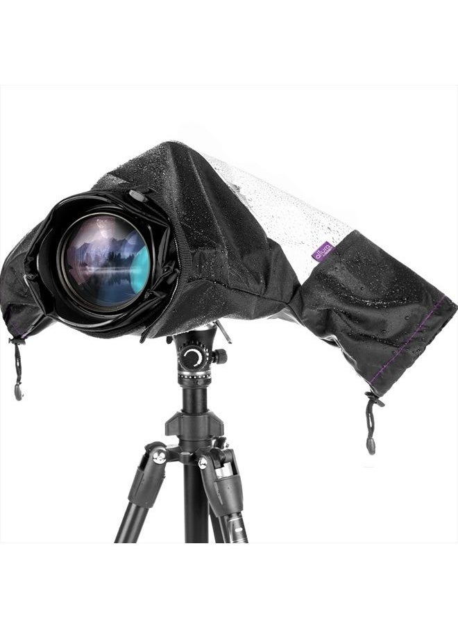 Altura Photo Professional Camera Rain Cover for Canon Nikon Sony DSLR & Mirrorless Cameras - Altura Photo Camera Accessories for Photography Rain Gear  - Image 1