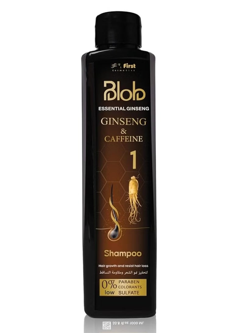 بلوب شامبو الجينسنغ والكافيين 850 مل