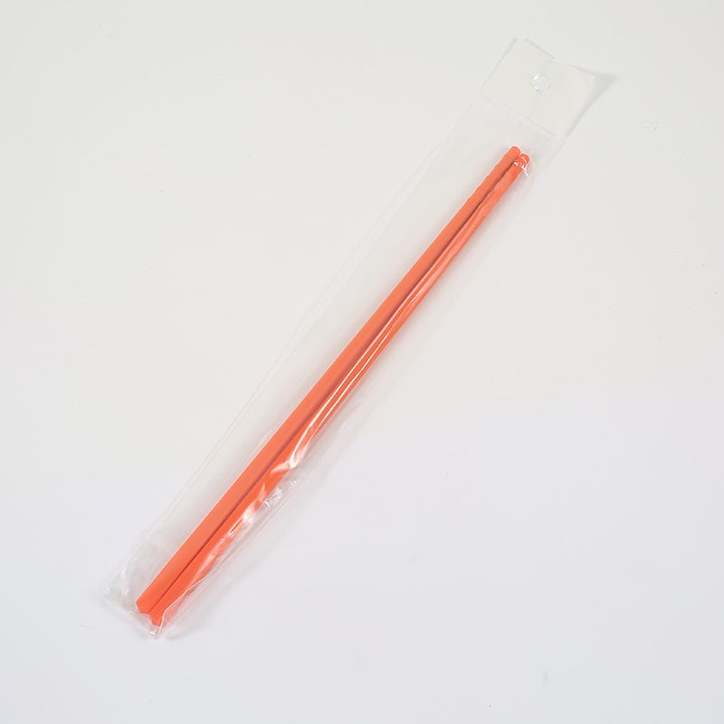 National Fashion Four-Color 24Cm Chinese Steel Core Silicone Chopsticks Fashionable Five Pairs Of Silicone Non-Slip Chopsticks Suit - Image 1