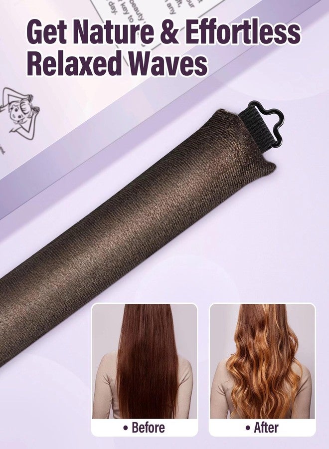 posicurly Heatless Hair Curler Overnight Curls-3 Pcs No Heat Curling Blowout Rod to Sleep In,Hair Rollers with Satin Scarf - Image 2