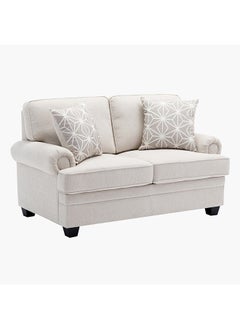 Home Box Ashton 2-Seater Fabric Sofa with 2 Cushions 96 x 88 x 154 cm  - Image 1