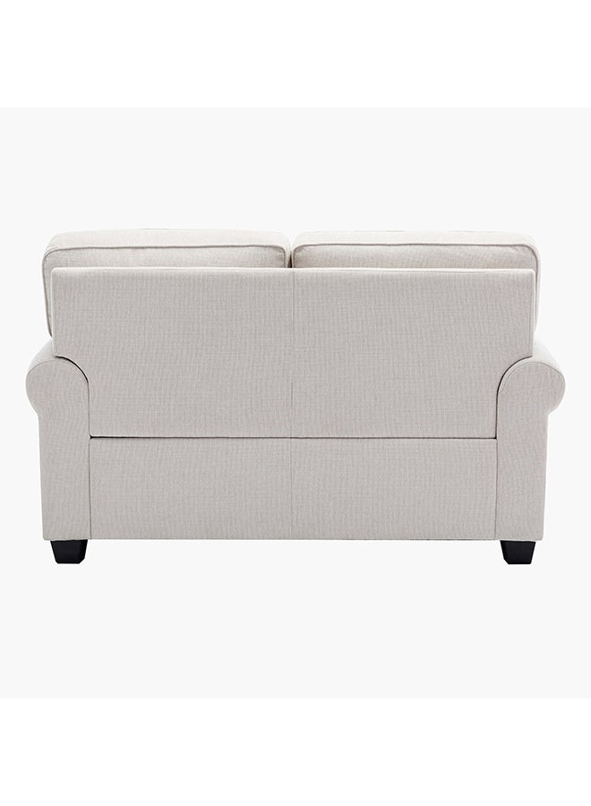 Home Box Ashton 2-Seater Fabric Sofa with 2 Cushions 96 x 88 x 154 cm - Image 5