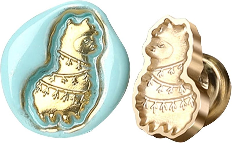 Multicolor Vintage Wax Seal Stamp Heads For Scrapbooking Journaling Wedding Holiday Cards - Image 1