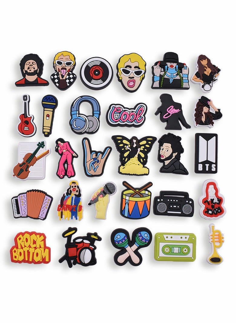 29 Unique Shoe Charms for Crocs and Bracelets Perfect for Men Women and Kids Party Favors - Image 1