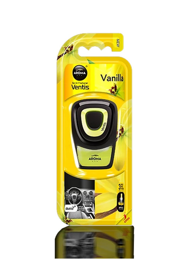 Aroma - Refreshing Car Air Freshener 3 Times More Intense Air Freshener Aroma Ventis Vanilla - Image 1