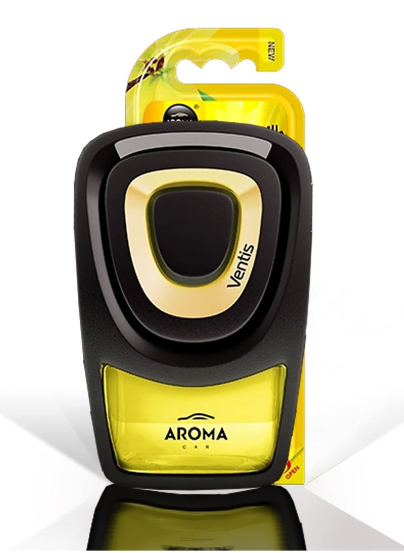 Aroma - Refreshing Car Air Freshener 3 Times More Intense Air Freshener Aroma Ventis Vanilla - Image 1