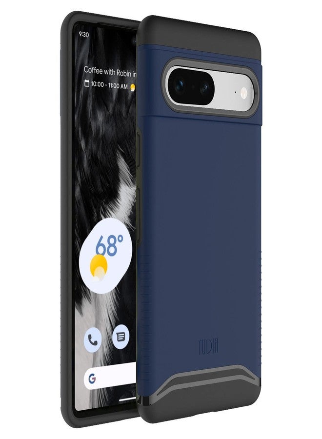 توديا جراب TUDIA DualShield مصمم خصيصًا لهاتف Google Pixel 7، [دمج] غطاء حماية مزدوج الطبقات مقاوم للصدمات، بمواصفات عسكرية، نحيف ومتين، لهاتف Pixel 7 (ذهبي وردي) - Image 1