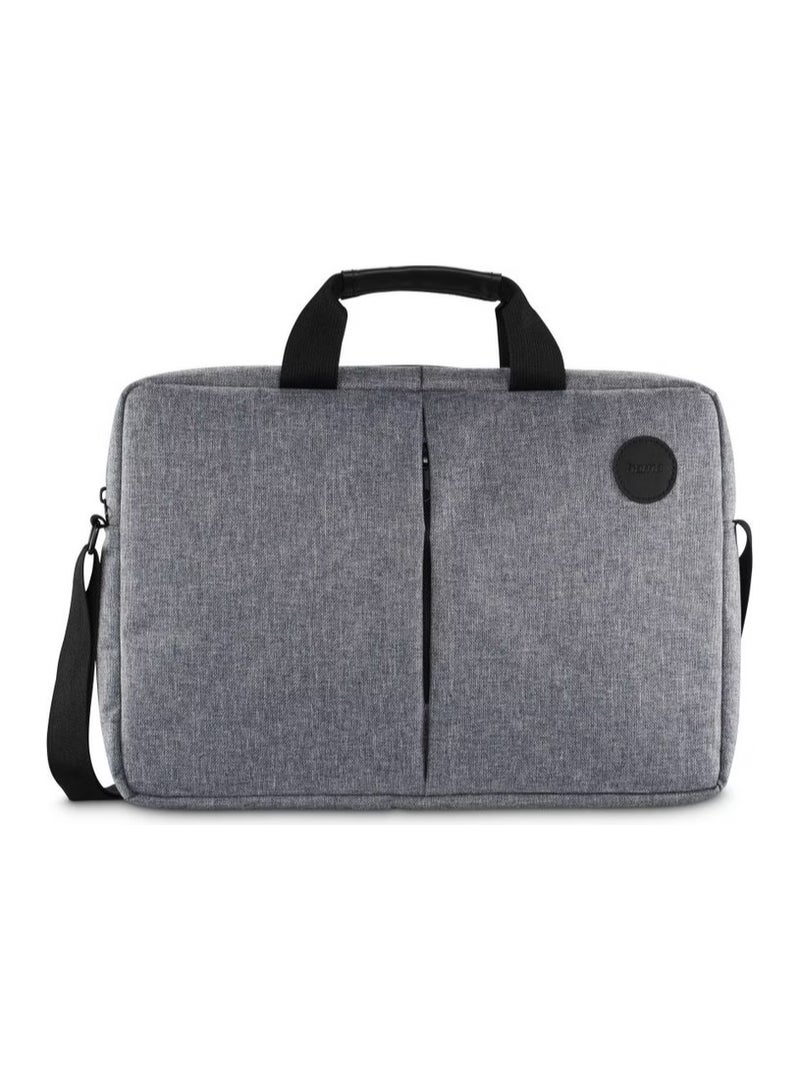 هاما حقيبة كمبيوتر محمول من جينوا، حتى 40 سم (15.6 بوصة) - رمادي - Image 1