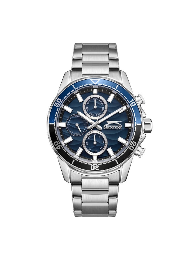 Slazenger SLAZENGER Men Multi Function Blue Dial Watch - SL.9.2396.2.01  - Image 1