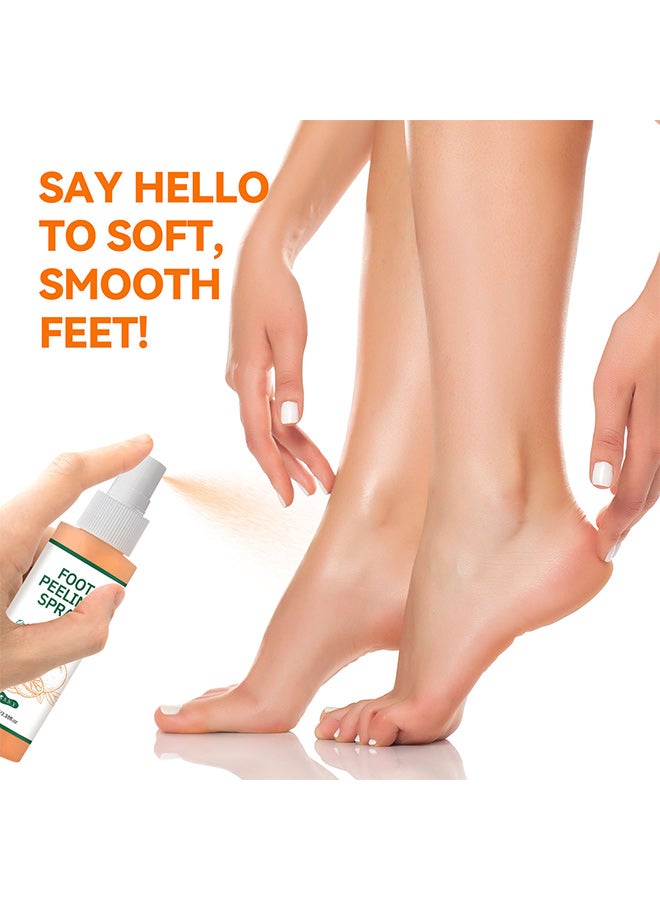 RSNY Orange Callus Heel Elbow Exfoliating Exfoliating Foot Exfoliating Spray - Image 2