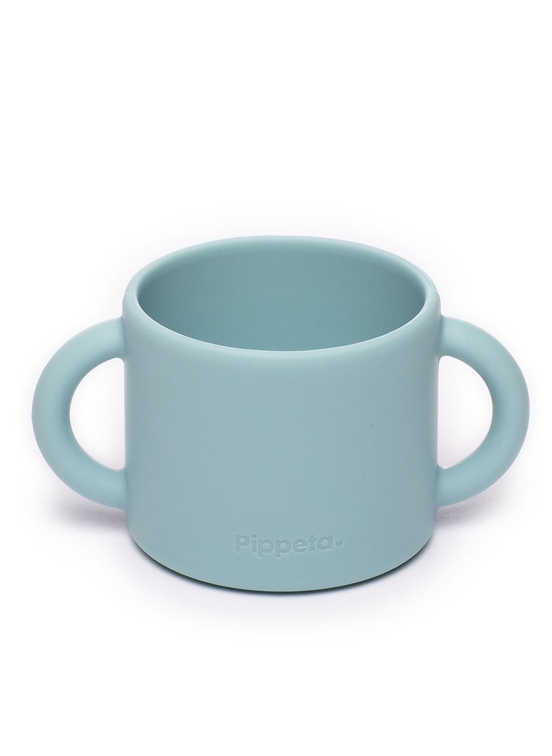 Pippeta Silicone Cup Plus Straw Non Toxic, Suitable From 6 Months And Above - Sky Blue - pzsku/Z4285BEC83A10E9C969B5Z/45/_/1703750836/539cc551-4d58-4f03-a560-1d46ff2fe824