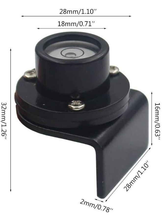 Plastic Level Bubble Accessory for Spirit Level Tower Ruler Compatible with Total Station Theodolite - Image 3
