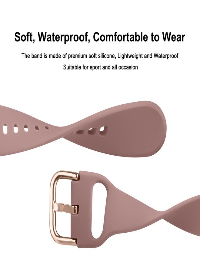 Meliya 4 Pack Bands Compatible with Samsung Galaxy Watch Active 2 Band 40mm 44mm, 20mm Soft Silicone Sport Replacement Strap for Galaxy Watch Active Band Women Men - Image 4