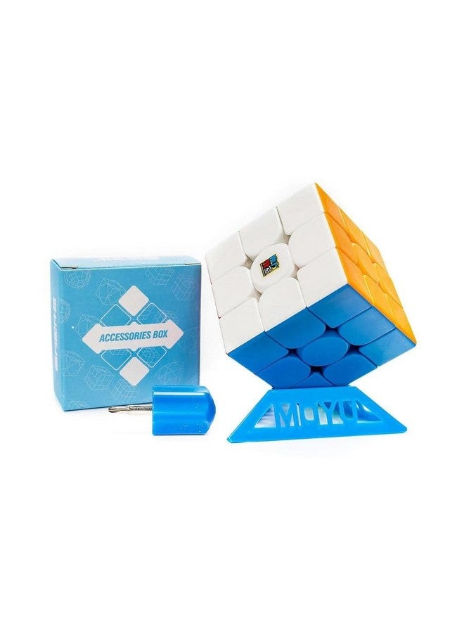 D ETERNAL D ETERNAL MoYu Meilong Magnetic Cube 3x3 3M Stickerless Magic Speed Magnet Cube Puzzle Game Toy for Kids Boys & Girls, Multicolor - Image 2