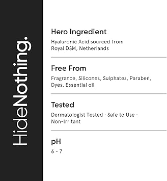 MINIMALIST Minimalist 2 Hyaluronic Acid PGA Serum for Intense Hydration Glowing Skin Fines Lines Daily Hydrating Face Serum For Women Men with Dry Normal Oily Skin Transparent 30 ml Pack of 1  - Image 5