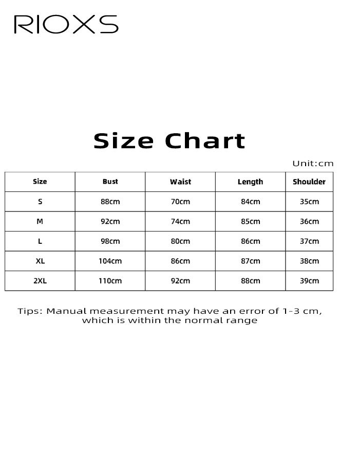 RIOXS Women's Flutter Sleeve Ruffle V Neck Stripped Mini Dress, Flowy High Waist A-line Button Down Dress for Ladies, Summer Casual Breathable Beach Mini Dress, Suitable for Beach, Vacation, Party, Dating, Shopping, Office and More - Image 5