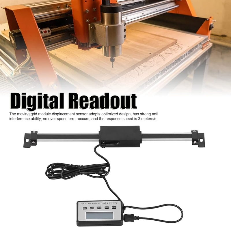 مقياس خطي للقراءة الرقمية 0-200 ملم للمخرطة وآلة الطحن - Image 4