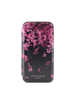 Ted Baker iPhone 15 Pro Max Case -  Mirror Folio - Flower Border  - Image 2